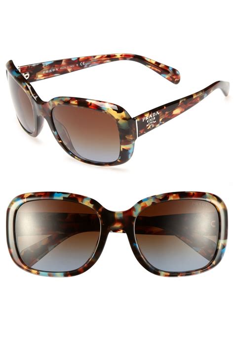 blue and brown eyeglasses prada|Prada sunglasses blue tortoise shell.